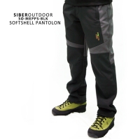 Siber Outdoor Premium SOFTSHELL PANTOLON-SİYAH