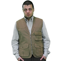 Siber Outdoor SO-YL4-1 AVCI YELEĞİ-PANAMA-KLASİK-CEPLİ-TOPRAK